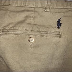 Men Big & Tall Ralph Lauren dark khaki chino 56x30